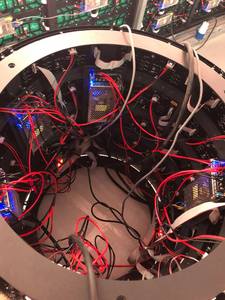 Гибкая светодиодная плата P5 320x160 с usb программируемой мягкой светодиодной подвижной информационной панелью - Product Image 5