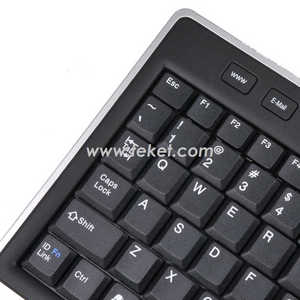Mini teclado inalámbrico K8C con panel táctil K8C compatible con receptor de interfaz USB. - Product Image 4
