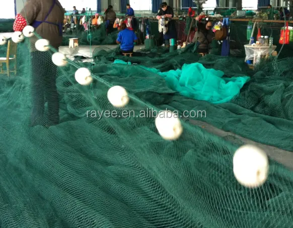 Purse seine netto, hdpe tilapia vissen farming kooi netto leverancier, jaula de tilapia pesca.