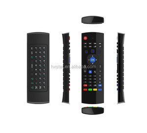 Mini-tastatur mx3 fernbedienung fliegen luft maus für android tv
