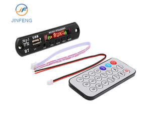12V MP3 解码器板 MP3 音乐播放器解码器 USB TF FM 收音机 AUX - Product Image 1