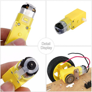 Keyestudio motori e ruote motore telaio intelligente Robot Kit auto per Arduino Smart auto - Product Image 4