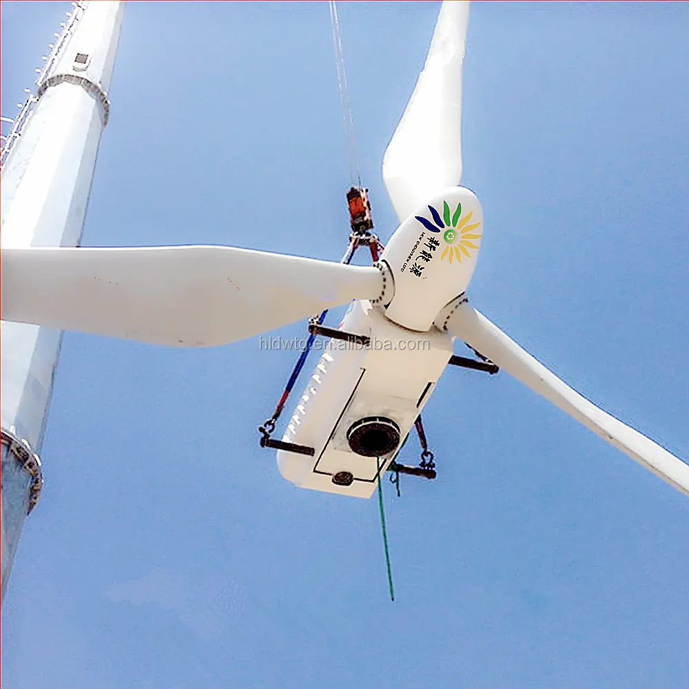 SIEMENS PLC control generador de turbina de viento 30kw con la mejor de la turbina de viento precio