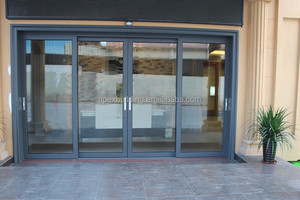 Morden stil design aluminium glas treppen <span class=keywords><strong>deck</strong></span> balkon schiene innen geländer