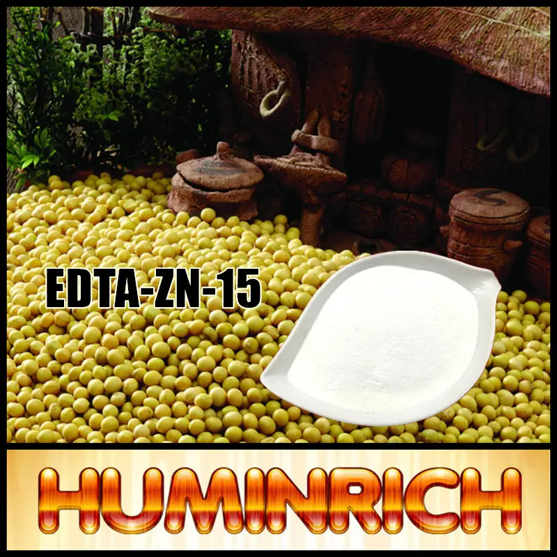 Huminrich EDTA Zn 15% الأسمدة الخالصة Edta الصيغة الكيميائية