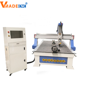 Hot Sale <strong>4</strong> <strong>Axis</strong> 1325 <strong>CNC</strong> <strong>Router</strong> Cheap Wood Carving 3D Machine Automatic Rotary Cylinder Boring Milling Mach3/Syntec <strong>Control</strong> - Product Image 1