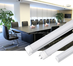 <strong>4</strong> <strong>Ft</strong>. 18W 6000K <strong>T8</strong> Fluorescent Replacement <strong>LED</strong> Tube Light Single-End Power - Product Image 2