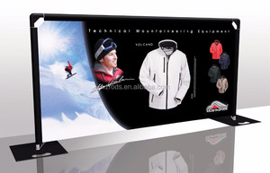 Personalizado Ángulo Ajustable Modular Display Bandera Valla Para Eventos