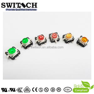 <strong>12X12</strong> Illuminated Tact <strong>Switch</strong> With Red LED - Product Image 6