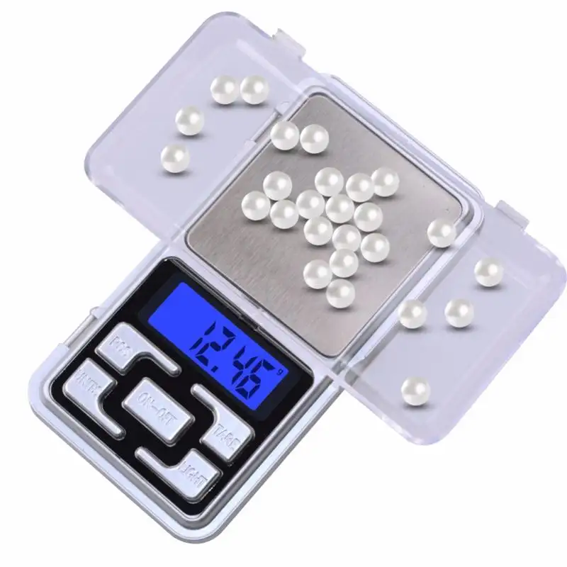 Venta caliente mini 200x0,01 LCD escalas electrónicas gramo Digital de bolsillo escala de la joyería de la cocina