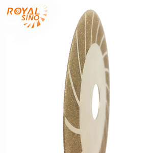 Royal Sino <strong>100Mm</strong> <strong>Turbo</strong> Wet Cutting Electroplated Diamond Saw Blade - Product Image 4