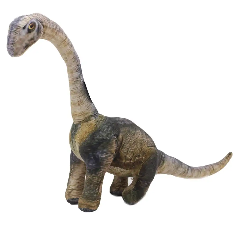 Boneco de dinossauro macio de pelúcia, brinquedo personalizado da selva