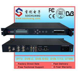 <strong>Mpeg</strong>-<strong>4</strong> <strong>Mpeg</strong>-2 Ts Video Encoder Dvb-t2 Decoder (DVB-S/S2+ASI+IP+2*CI In,AV+HD-MI+SDI+YPbPr+IP+ASI Out) - Product Image 2