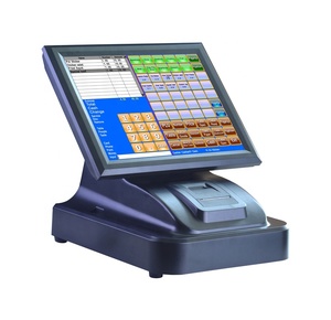 Rom tabanlı 15 ''dokunmatik ekran Linux pos hepsi bir arada yazarkasa yazıcı ile satılık, OS, yazılım, dokunmatik ekran