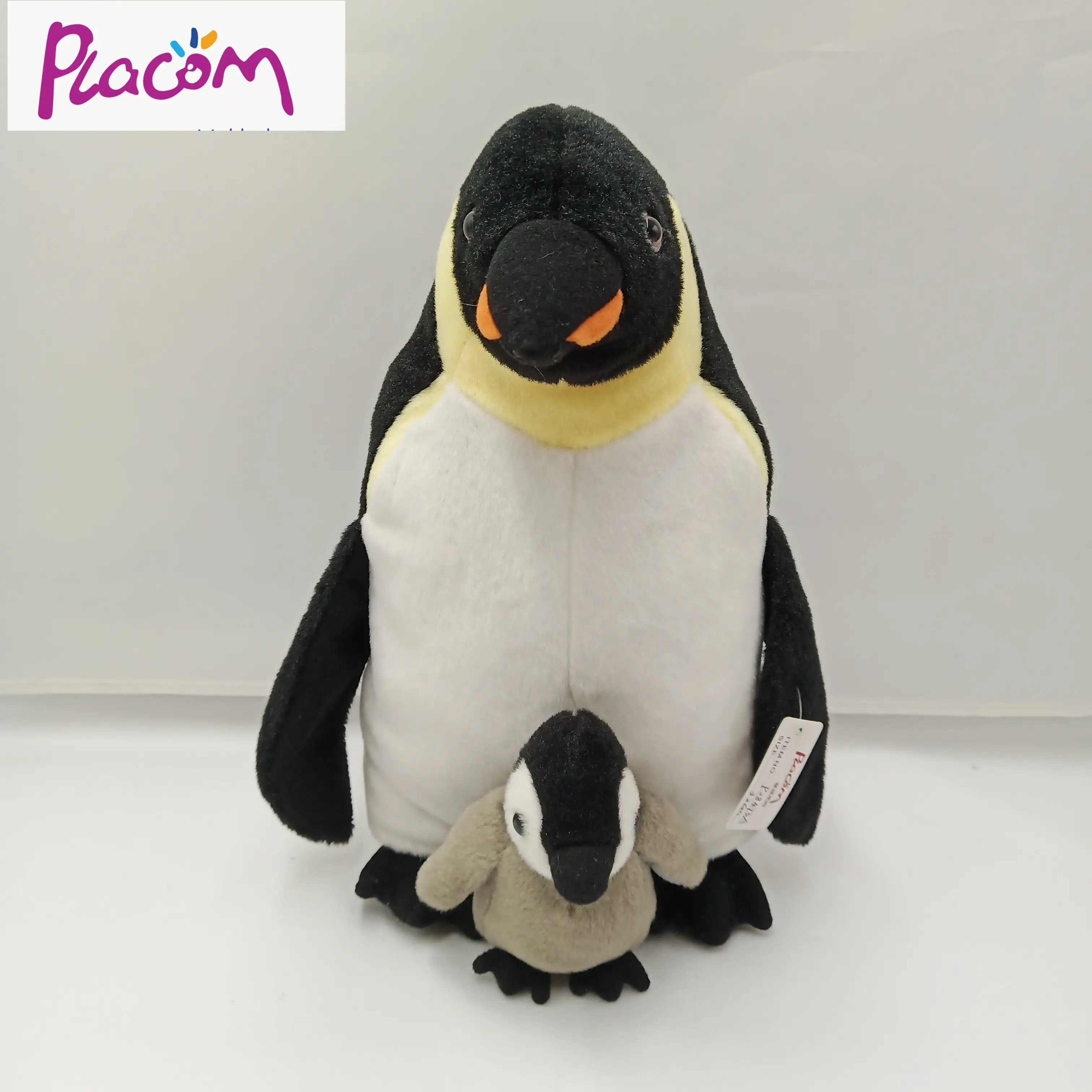 Custom mare animale di peluche madre e figlio giocattoli di peluche giocattolo penguins acquario souvenir regali