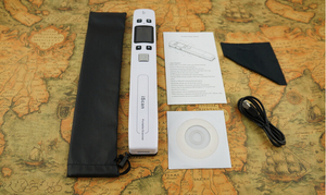 IScan không dây Wifi xách tay máy quét kỹ thuật số 1050dpi handyscan tài liệu ảnh sách máy quét A4 giấy USB màu đen và trắng kho - Product Image 5