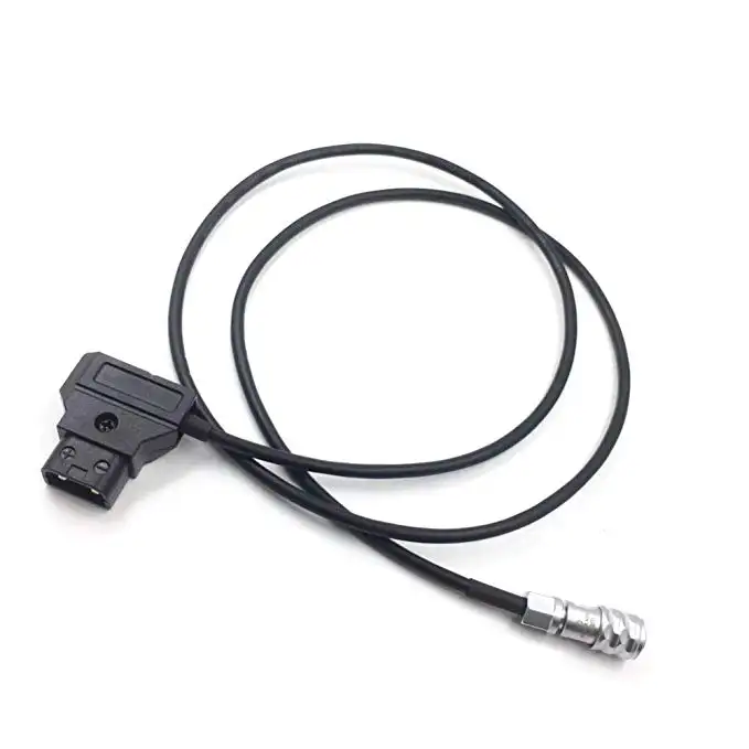 Coiled D-Tap To BMPCC 4K Weipu Power Cable For Blackmagic Pocket Cinema Camera 4K And V Mount Gold Mount Battery Dtap Cable