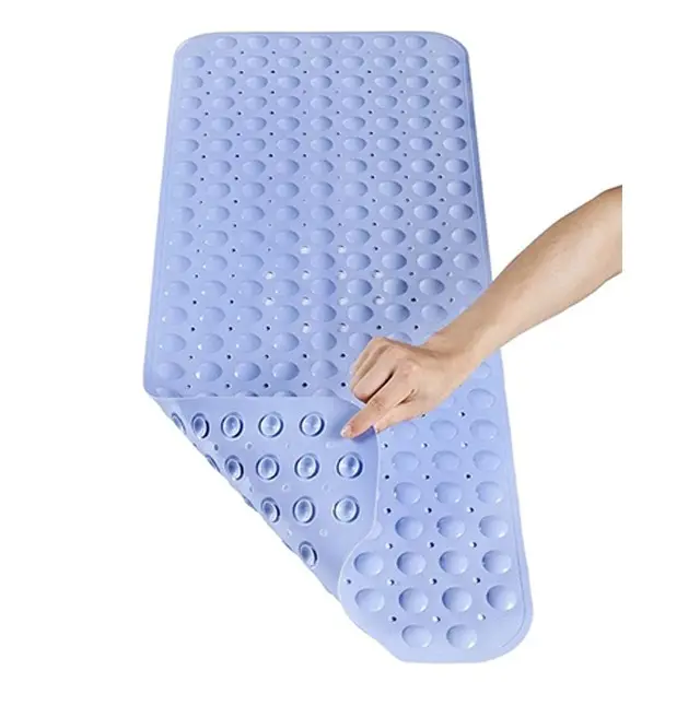 Amazon — tapis de bain à bulles en Pvc, antidérapant, très Long, pour baignoire, 40x16, Large, doux, tapis de salle de bains, nouveau, meilleure vente