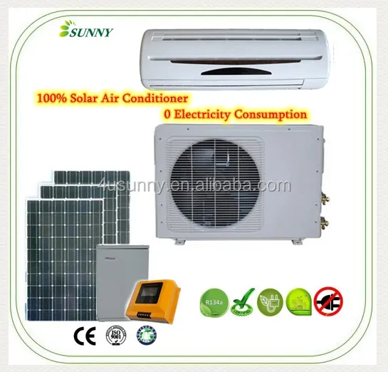 Unidad de aire acondicionado solar a c, CA 100%, 12000btu, TKFR-35GW/CC