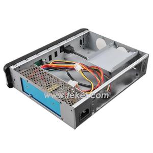 MINI-ITX pc kasa W04 gömülü endüstriyel bilgisayar şasi fansız atx güç kaynağı desteği - Product Image 1
