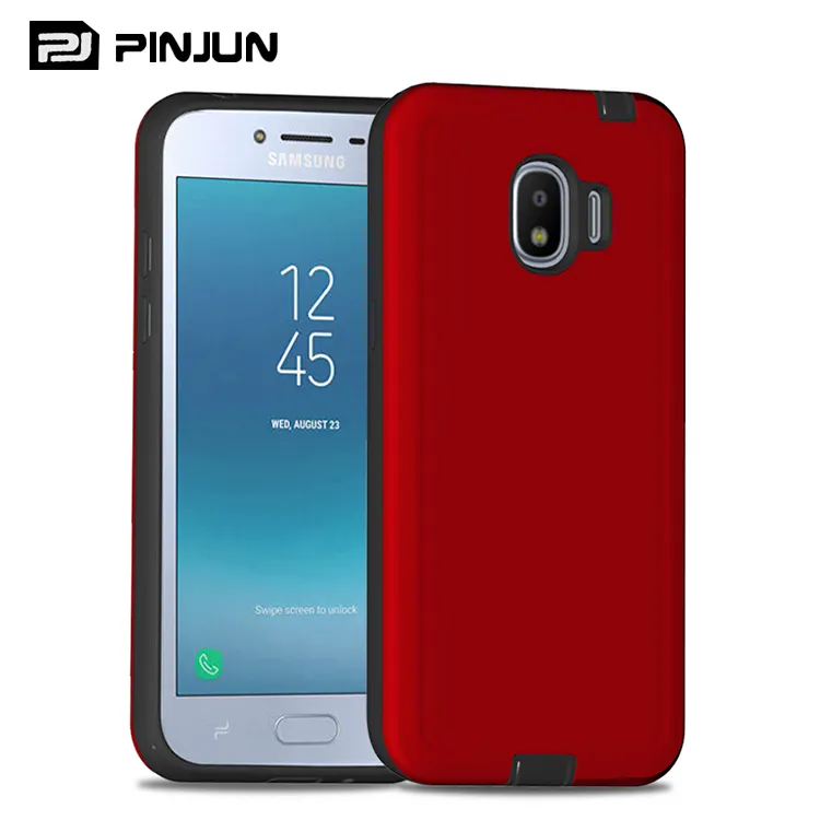 For samsung galaxy j2 pro 2018 cases shockproof armor hard pc tpu hybrid back cover mobile case