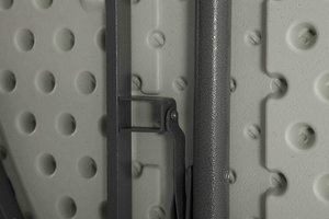 Y94 Hiện Đại <span class=keywords><strong>3ft</strong></span> Nhựa Ngoài Trời Gấp Vòng Cà Phê Bia Bàn Hồ Bơi Ô Lỗ Cho Sân Bệnh Viện Ăn Uống Khách Sạn Trường Sử Dụng - Product Image 4