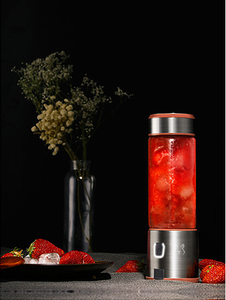 Taşınabilir Sıkacağı Blender, Ev Meyve Mikser Altı Bıçakları 3D, 500 ml Meyve Karıştırma Makinesi USB şarjlı Kablo - Product Image 3