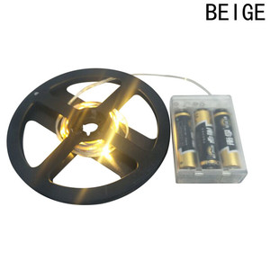 4.5V Battery Operated 50/100/150/200cm RGB <strong>LED</strong> White Strip Light Waterproof Craft Hobby Light With Battery Box Christmas