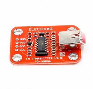 FM Sender Modul V 2,0 Digital FM Radio Modul Für Mikrofon Audio - Product Image 4
