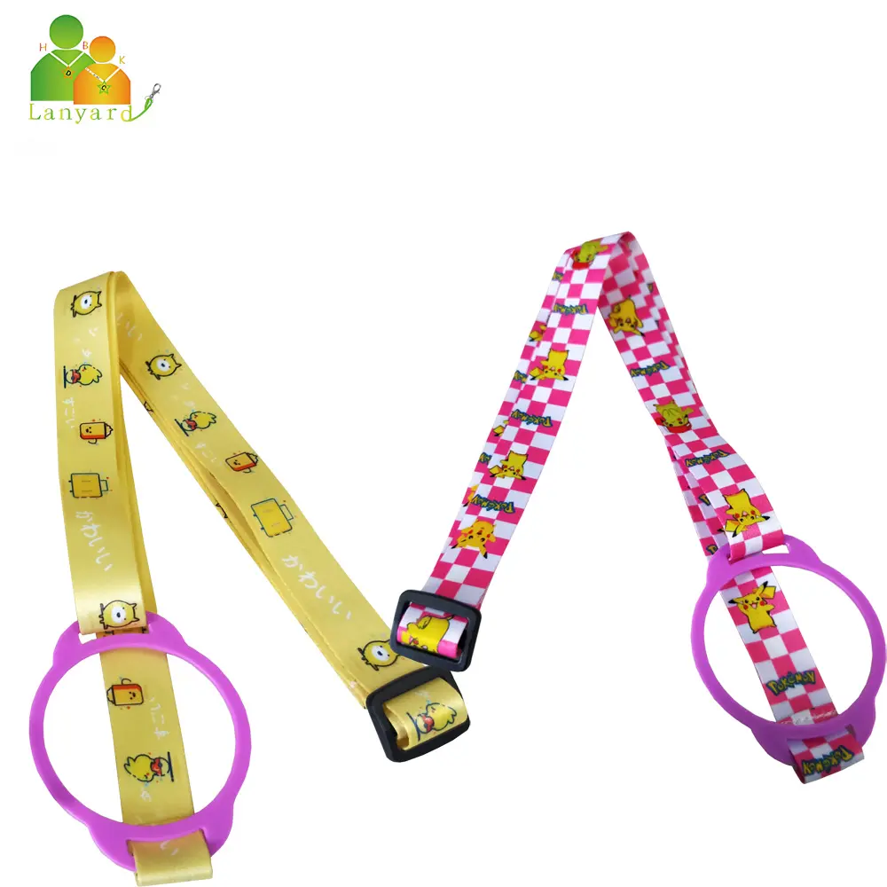 Fabrik preis benutzer definierte hochwertige Hals Wasser flaschen halter Lanyard mit benutzer definierten Logo Getränke halter Lanyard für Flasche