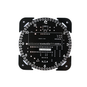 Uhr DIY Rotierenden DS1302 Digitale Led-anzeige Modul Alarm Elektronische Digitale LED Temperatur Display Uhr DIY Kit 5V - Product Image 1
