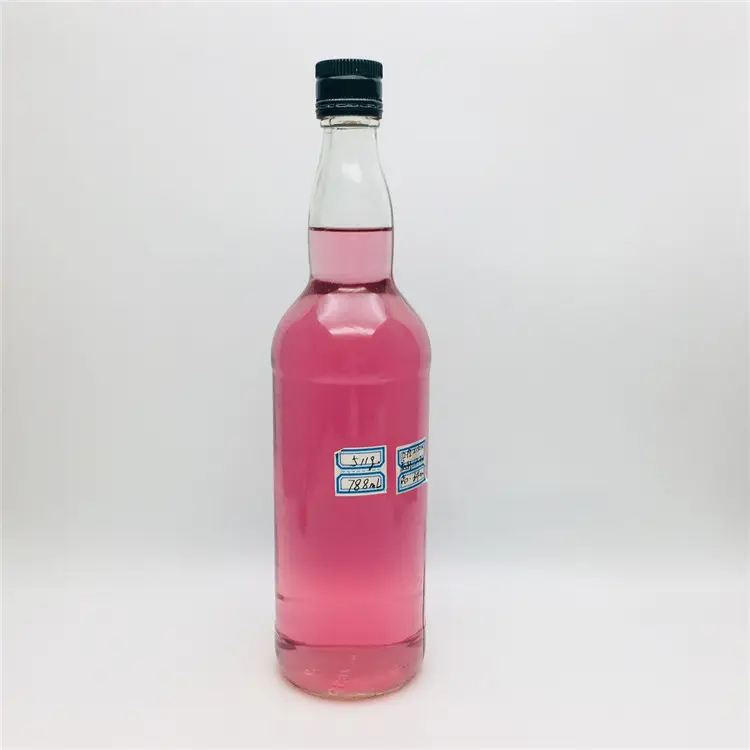 Garrafa de armazenamento de vinho vazia, mais barata, 750ml, 26oz, embalagem personalizada, para venda