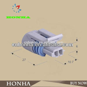 12162197 <strong>Delphi</strong> 2 Pin Manifold Intake Air Temp IAT MAT ACT <strong>Sensor</strong> Car Weatherproof Connector Plug-in Connector Terminal for GM - Product Image 3
