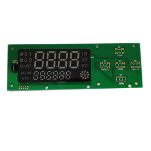 Custom segmento display a led per il piccolo modulo di temperatura o di visualizzazione multimetro digitale