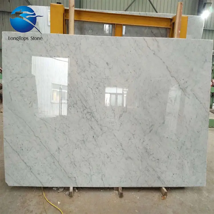 Textura de mármol italiano, losa de mármol blanco italiano bianco carrara, precio de mármol blanco en m2