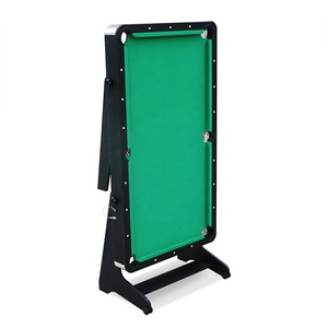 Kích Thước Nhỏ Có Thể Gập Lại Billiard Bảng Nhà Máy Giá 6FT Gấp Đi Snooker Bảng Với Bánh Xe Pool Bảng - Product Image 3
