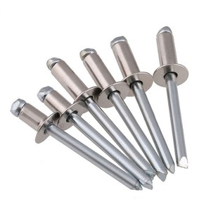 3/<span class=keywords><strong>16</strong></span> "x <span class=keywords><strong>1</strong></span>/2"(4.8x12mm) 不锈钢抽芯铆钉握把范围 (6.5-9.5毫米)