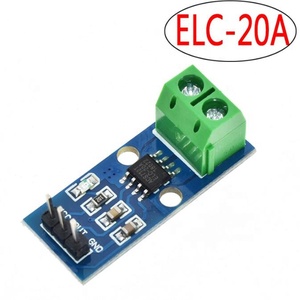 Venta caliente ACS712 5A 20A 30A rango de corriente de Hall Módulo de Sensor de ACS712 módulo