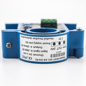 Transductores de sensor de corriente de bucle abierto Entrada de efecto hall, salida de 4-20mA, 0-500A dc, transductor de corriente de núcleo dividido - Product Image 3