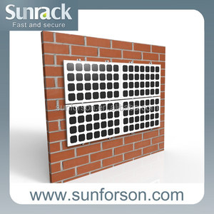 Wandfassade Solarmontagesystem Balkonhalterung Wandhalterungen Halterung Solarmodul einstellbares Solar-Wandgestellsystem