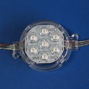 7 pcs SMD5050 dmx o IIC di controllo RGB HA CONDOTTO il modulo pixel luce esterna led dmx modulo - Product Image 1