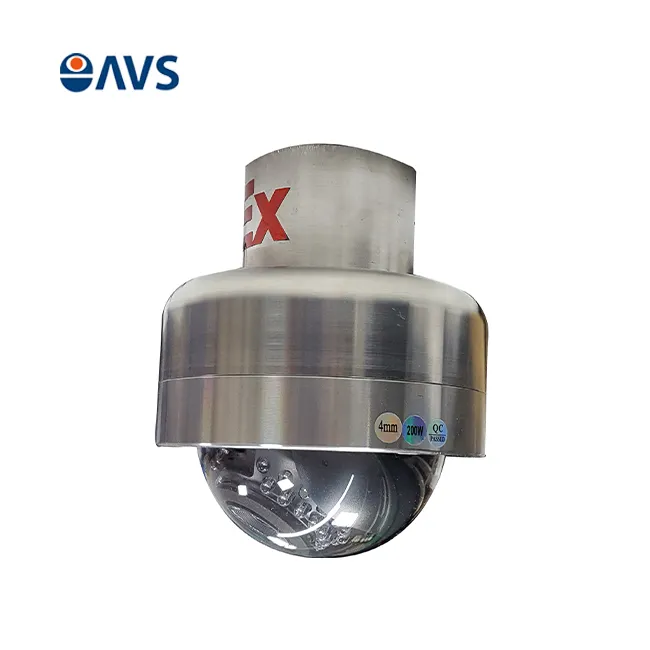 1080P 방폭 IP 돔 CCTV 카메라 HD 2MP 스테인리스 스틸 IP 카메라 4mm 렌즈