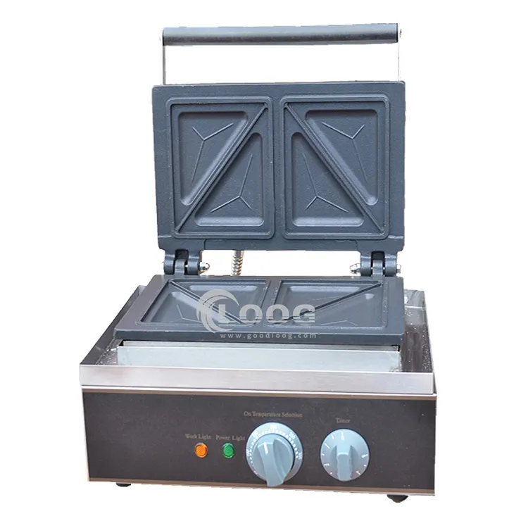 Máquina para hacer waffles triangulares multifunción, equipo comercial para hornear, sandwichera, máquina para hacer waffles para el desayuno