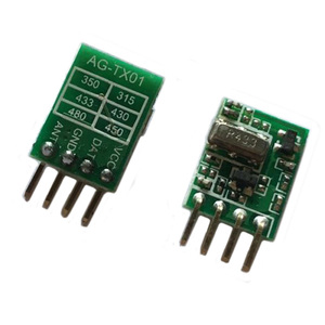 Hochwertiges 433-MHz-Superheterodyn-HF-Sendermodul mit Temperatur funktion für Arduino
