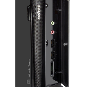 Puerto frontal de audio y USB Mini-ITX, caja de computadora de escritorio SFF con ventilador, material de PC, sistema de altavoces incorporado, tipo de torre media ATX - Product Image 5