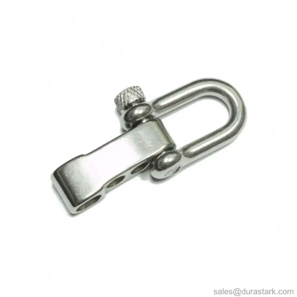 Stainless Steel Adjustable D Shackle Jewelry With Clevis Pin