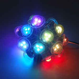 9mmRGB LEDピクセルストリップライトストリングWS2811 12V - Product Image 6