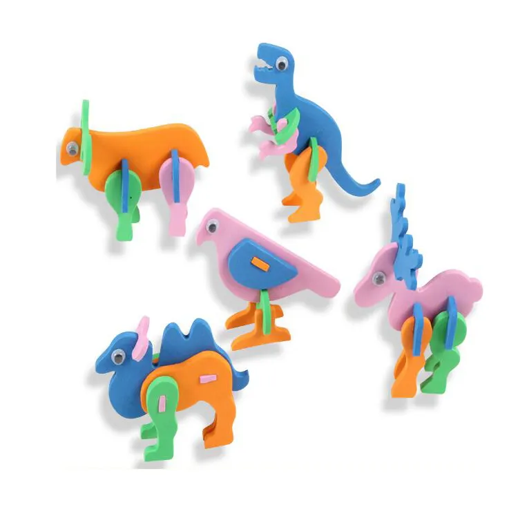 wholesale new model product goma eva puzzle/eva foam 3d puzzle for kids