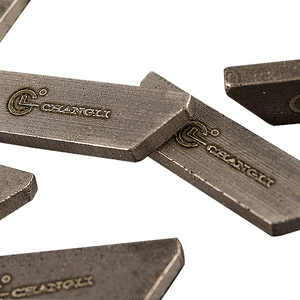 Changli-multiherramientas eléctricas, brocas de núcleo, segmento de diamante, piedra de losa silenciosa, 24x9,8, 10,6x15mm, segmento de cuchillas de una sola capa - Product Image 2