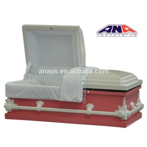 Amerikan tarzı ANA 20 ga çelik metal bebek çocuk bebek tabut tabut çocuklar için - Product Image 3
